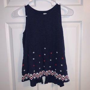 Red White And Blue Tank Top